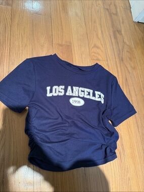 Kids 'Los Angeles 1998' Navy Short Sleeve Tee